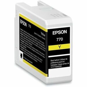 Epson UltraChrome PRO 770 Original Inkjet Ink Cartridge - Yellow Pack Epson UltraChrome PRO 770 Original Inkjet Ink Cartridge - Yellow Pack